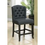 Sania Counter Ht. Chair (2/Box) CM3324BK-GY-PCW-2PK BY Furniture of America 8