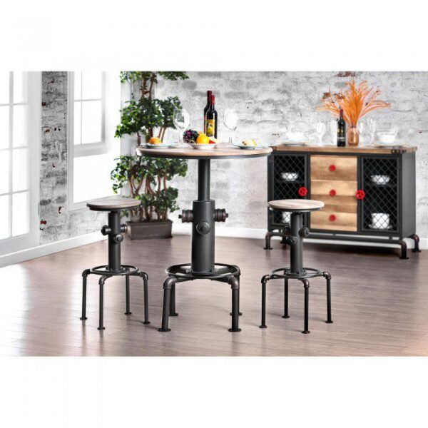 Foskey Bar Chair (2/Box) CM3367BC-2PK BY Furniture of America 6