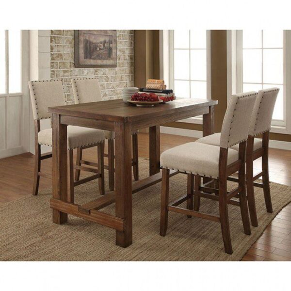 Sania Counter Ht. Chair (2/Box) CM3324PC-2PK BY Furniture of America 14
