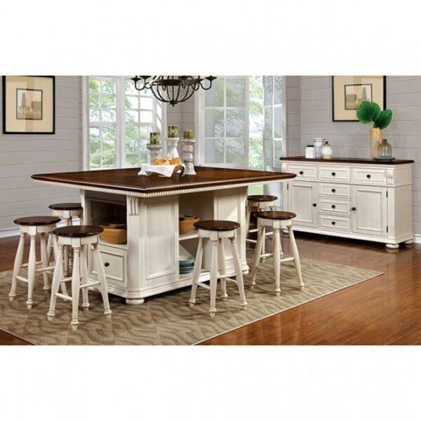 Sabrina Counter Ht. Stool (2/Box) CM3199WC-ST-2PK BY Furniture of America 6