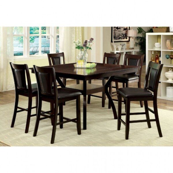 Brent Counter Ht. Chair (2/Box) CM3984DK-PC-2PK BY Furniture of America 9