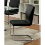 Lodia Side Chair (2/Box) CM3825BK-SC-2PK BY Furniture of America 12
