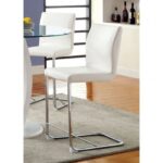 Lodia Counter Ht. Chair (2/Box) CM3825WH-PC-2PK BY Furniture of America 12