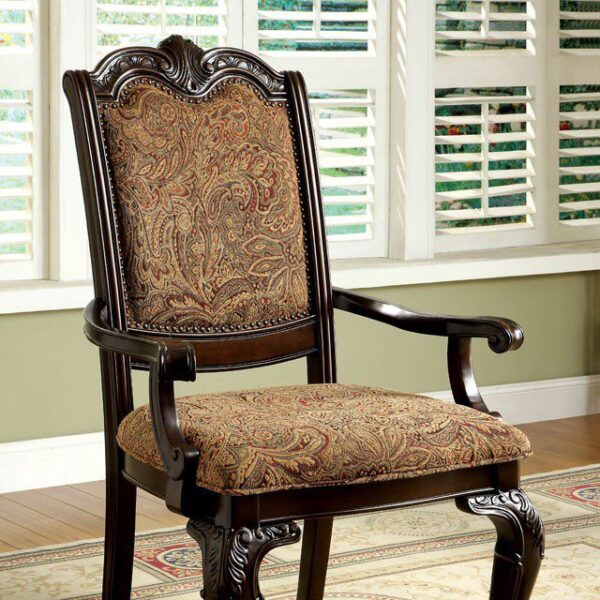 Bellagio Arm Chair (2/Box) CM3319F-AC-2PK BY Furniture of America 5