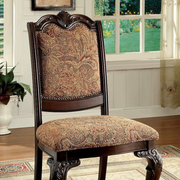 Bellagio Side Chair (2/Box) CM3319F-SC-2PK BY Furniture of America 5