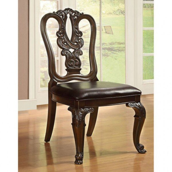 Bellagio Wooden Side Chair (2/Box) CM3319W-SC-2PK BY Furniture of America 8