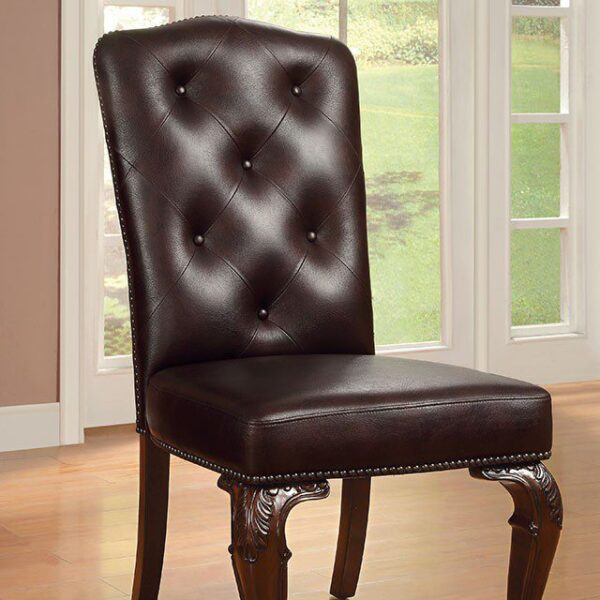 Bellagio Leatherette Side Chair (2/Box) CM3319L-SC-2PK BY Furniture of America 10