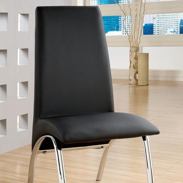 Wailoa Side Chair (2/Box) CM8370BK-SC-2PK BY Furniture of America 8