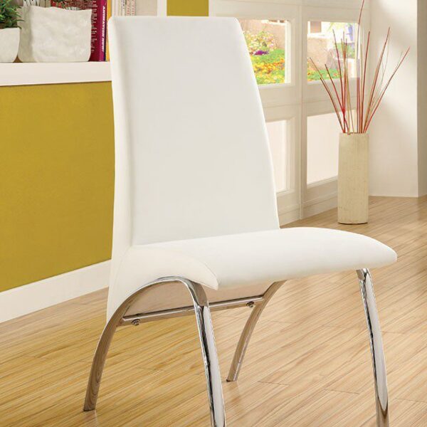 Wailoa Side Chair (2/Box) CM8370WH-SC-2PK BY Furniture of America 6