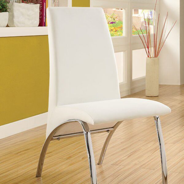 Wailoa Side Chair (2/Box) CM8370WH-SC-2PK BY Furniture of America 8