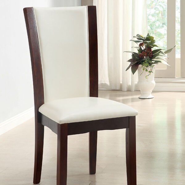 Manhattan Side Chair (2/Box) CM3710WH-SC-2PK BY Furniture of America 6