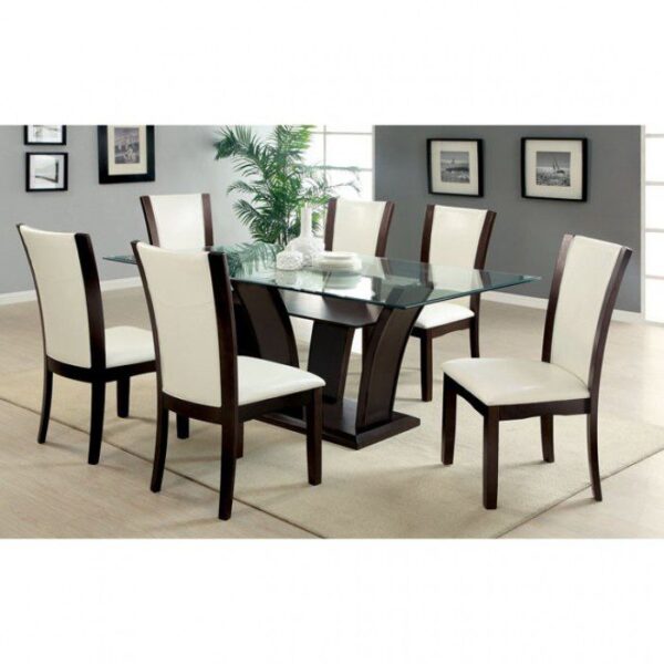 Manhattan Side Chair (2/Box) CM3710WH-SC-2PK BY Furniture of America 8