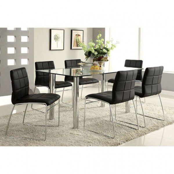 Kona Side Chair (2/Box) CM8320BK-SC-2PK BY Furniture of America 7