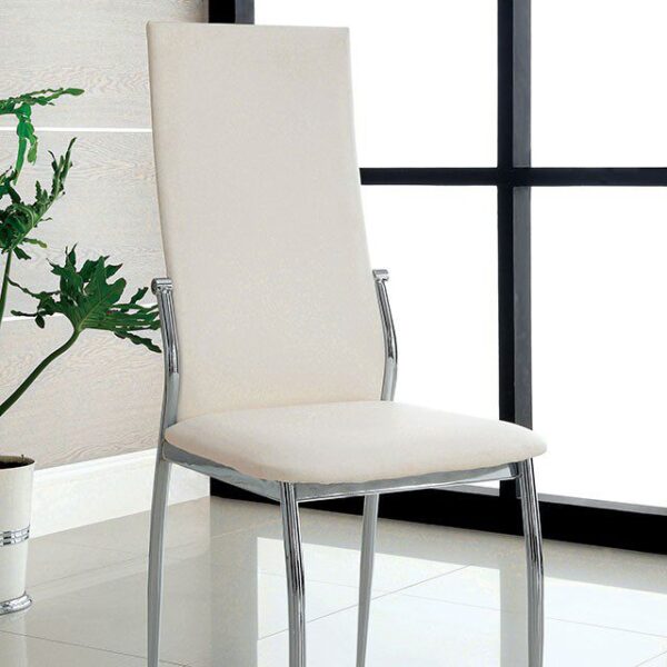 Kalawao Side Chair (2/Box) CM8310WH-SC-2PK BY Furniture of America 6