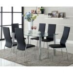 Kalawao Side Chair (2/Box) CM8310BK-SC-2PK BY Furniture of America 11