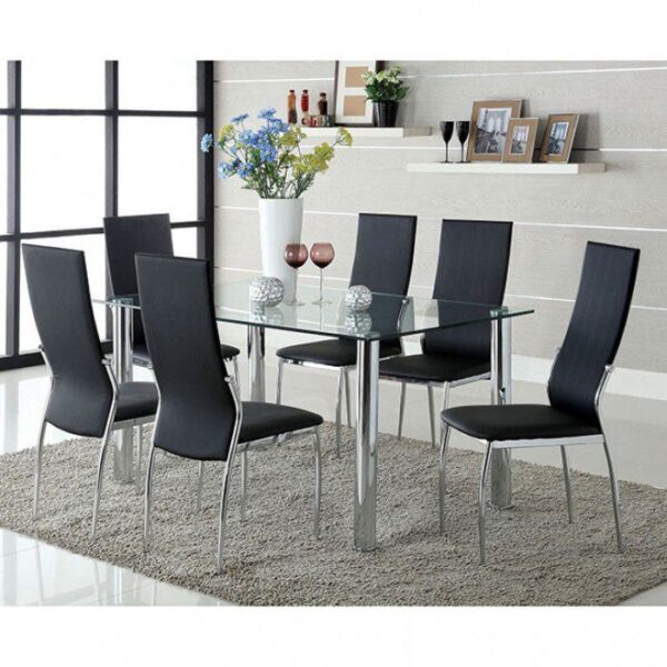 Kalawao Side Chair (2/Box) CM8310BK-SC-2PK BY Furniture of America 8