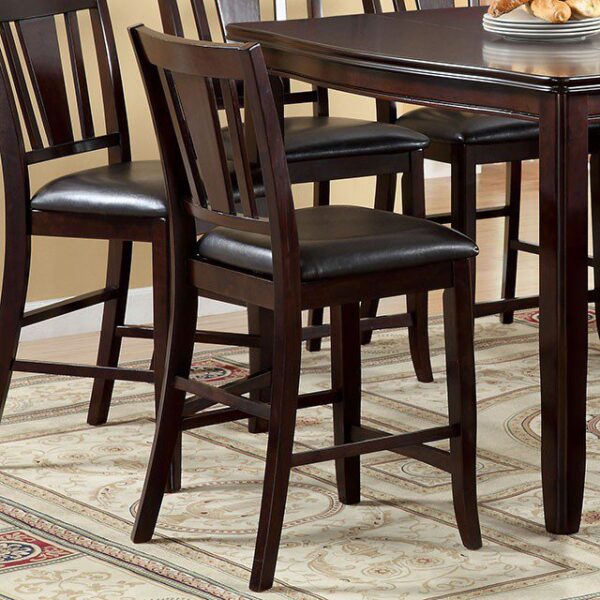 Edgewood Counter Ht. Chair (2/Box) CM3336PC-2PK BY Furniture of America 5