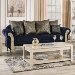 Royal Blue Marinella Sofa SM7744-SF BY Furniture of America 15