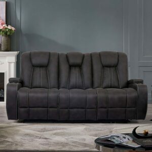 Dark Gray Amirah Sofa CM9903-SF BY Furniture of America