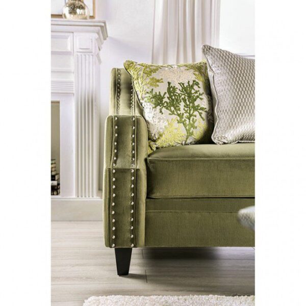 Green Kaye Sofa SM2684-SF  BY Furniture of America 15