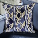 Satin Blue, Silver Jodie Sofa SM2687-SF  BY Furniture of America 20