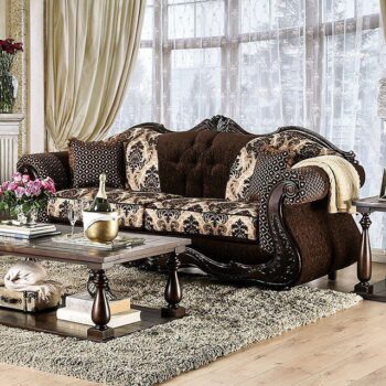 Dark Brown Ronja Sofa SM6431-SF  BY Furniture of America