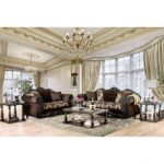 Dark Brown Ronja Sofa SM6431-SF  BY Furniture of America 10