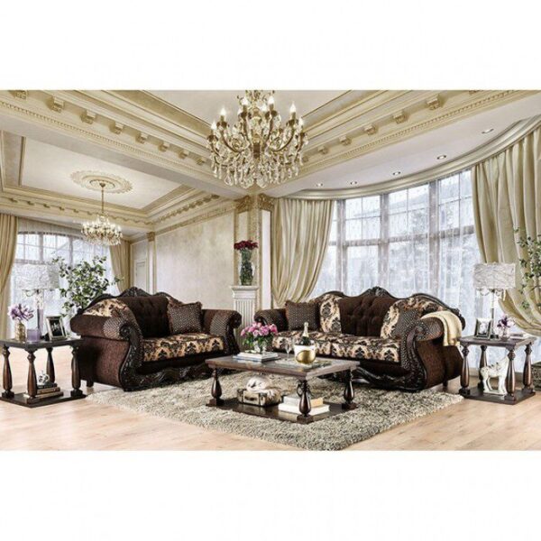 Dark Brown Ronja Sofa SM6431-SF  BY Furniture of America 7