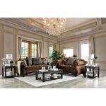 Brown, Dark Walnut Tilde Sofa SM6430-SF  BY Furniture of America 10