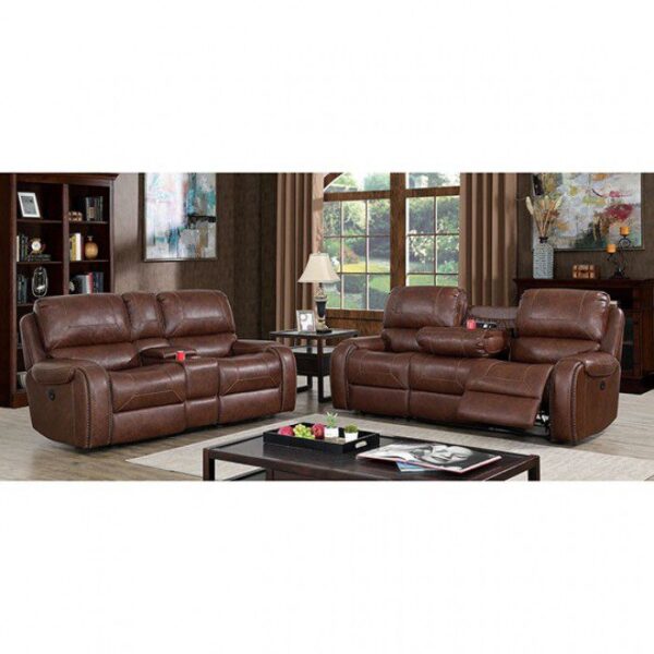 Walter Power Recliner CM6950BR-CH-PM BY Furniture of America 8