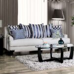 Light Gray Sisseton Sofa SM2207-SF  BY Furniture of America 9