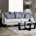 Light Gray Sisseton Sofa SM2207-SF  BY Furniture of America 11