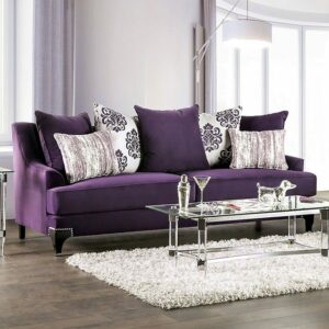 Purple Sisseton Sofa SM2208-SF BY Furniture of America