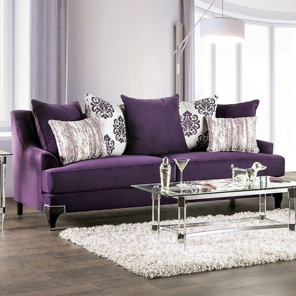 Purple Sisseton Sofa SM2208-SF  BY Furniture of America 16