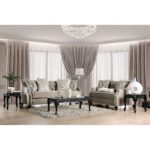 Light Brown Ezrin Sofa SM2668-SF  BY Furniture of America 10