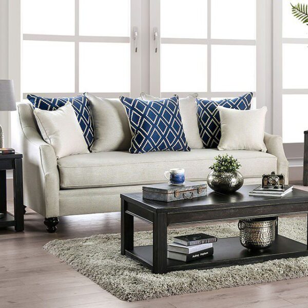 Ivory Nefyn Sofa SM2669-SF  BY Furniture of America 6