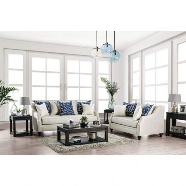 Ivory Nefyn Sofa SM2669-SF  BY Furniture of America 7