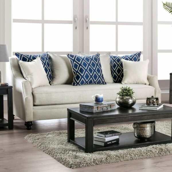 Ivory Nefyn Sofa SM2669-SF  BY Furniture of America 8