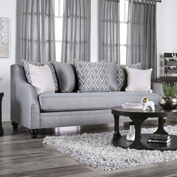 Gray Nefyn Sofa SM2670-SF  BY Furniture of America 6