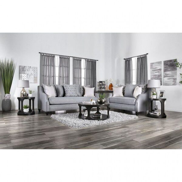 Gray Nefyn Sofa SM2670-SF  BY Furniture of America 7