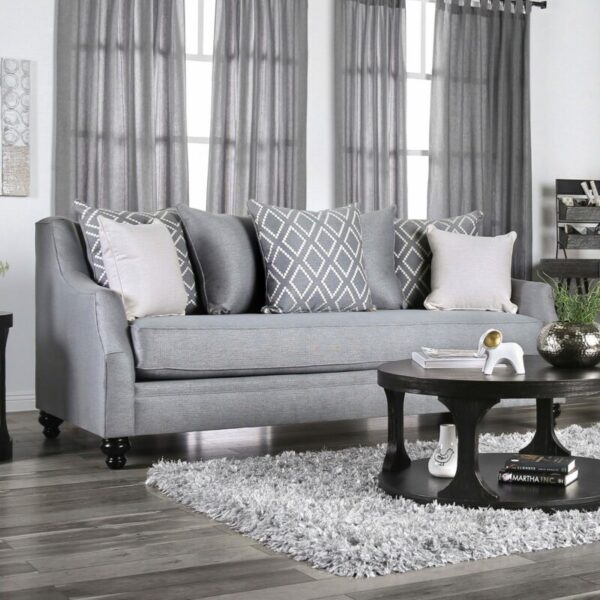 Gray Nefyn Sofa SM2670-SF  BY Furniture of America 8