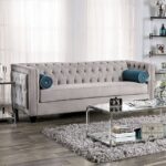 Gray Silvan Sofa SM2283-SF  BY Furniture of America 9
