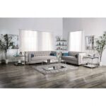 Gray Silvan Sofa SM2283-SF  BY Furniture of America 10