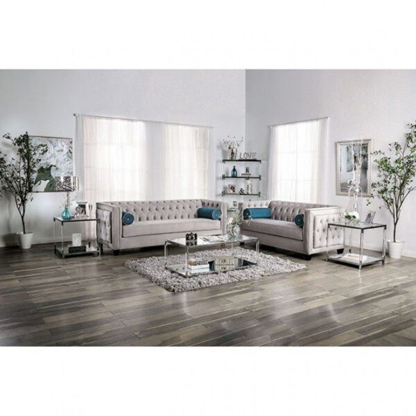 Gray Silvan Sofa SM2283-SF  BY Furniture of America 7