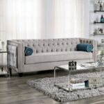 Gray Silvan Sofa SM2283-SF  BY Furniture of America 11