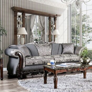 Gray Newdale Sofa SM6424-SF  BY Furniture of America
