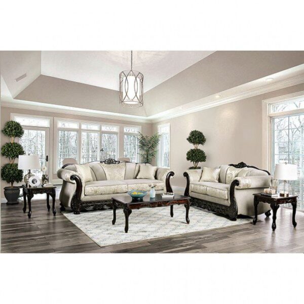 Ivory Newdale Sofa SM6425-SF  BY Furniture of America 7