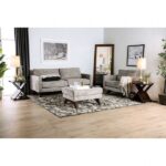Gray Harlech Ottoman SM8004-OT By Furniture of America 8