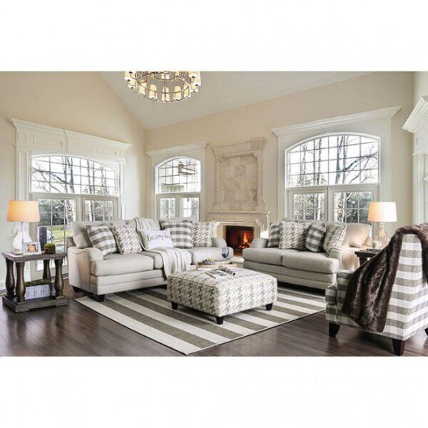 Light Gray Christine Sofa SM8280-SF  BY Furniture of America 10