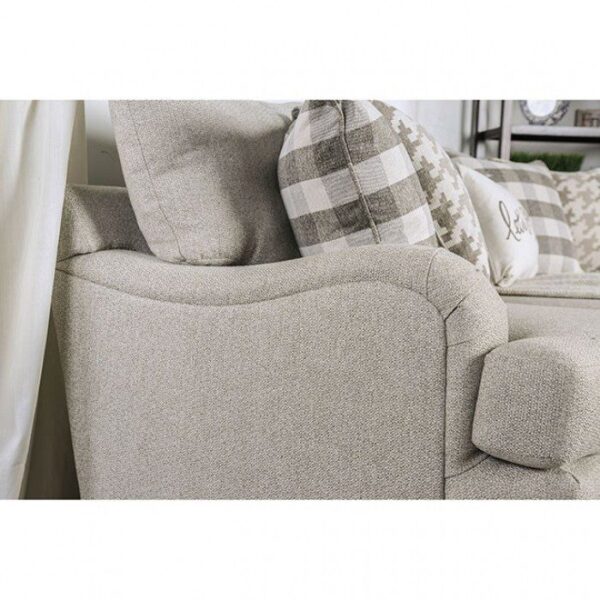 Light Gray Christine Sofa SM8280-SF  BY Furniture of America 12